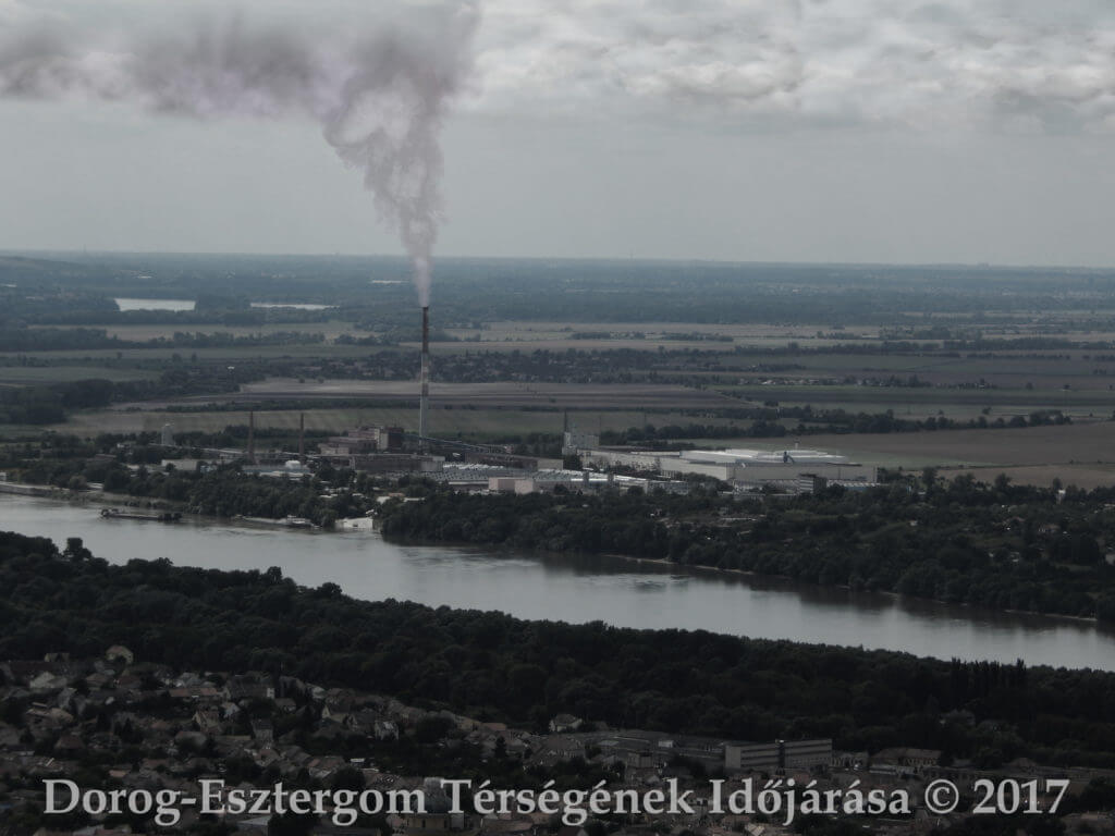 Párkányi égetőmű látványterve