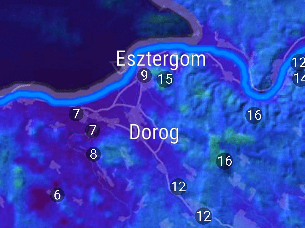 Köd miatt van hidegebb